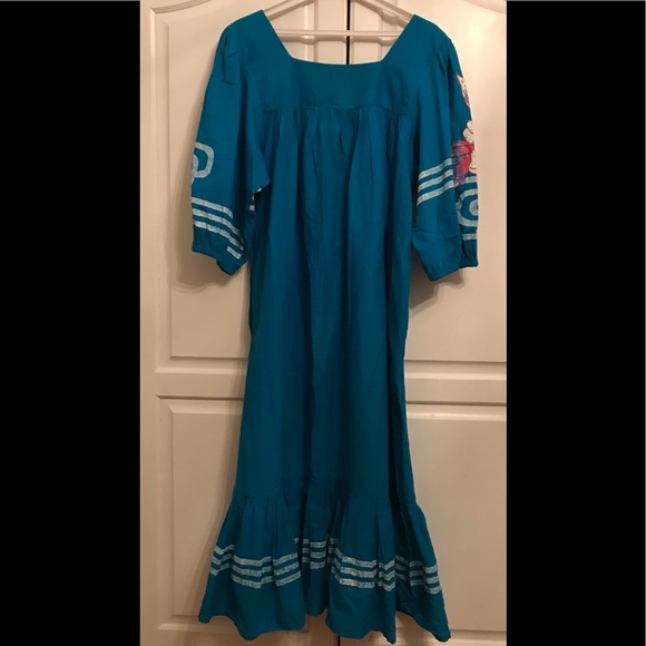 Vintage Rare Ramona Rull Bohemian Kaftan Dress - Picture 4 of 6